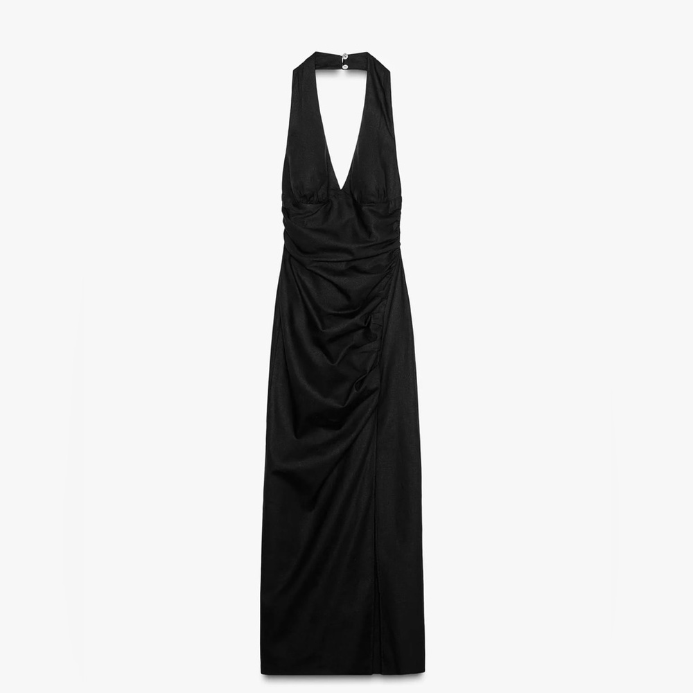 Black Halter Dress